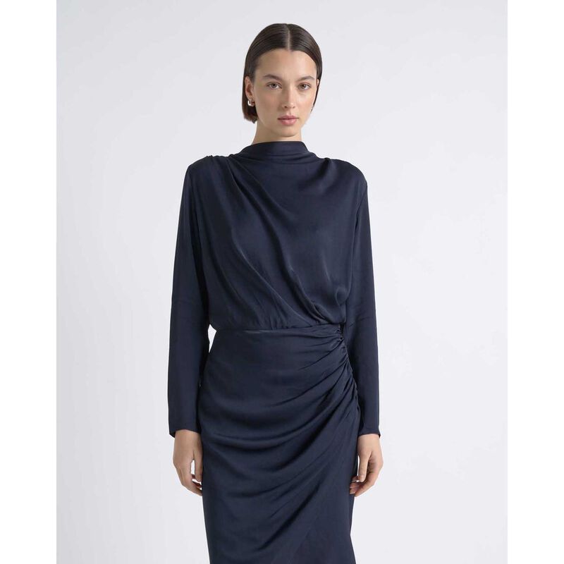 Cue Drape Mini Dress image number 7